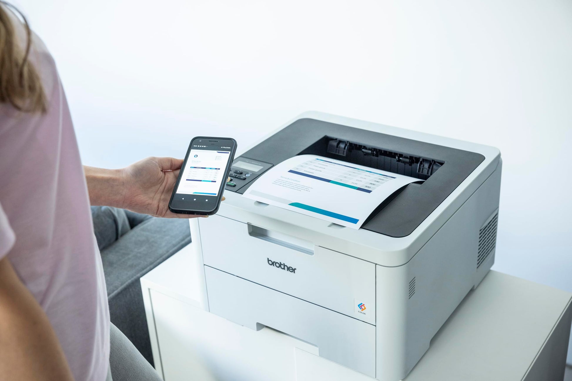 Brother HL-L3220CDW (New Launch) Automatic Duplex Color Laser LED Printer, 1 Line LCD Display, 256 MB Memory, 250 Sheets Paper Tray, USB 2.0, WiFi (Dual Band), WiFi Direct, 18 PPM, Free Installation 