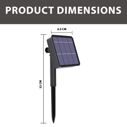 CBK Solar Fairy String Light 200 LEDs 20 Meter Inbuilt Rechargable Batery IP65 Waterproof 8 Mode Copper Wire for Indoor Outdoor Garden Yard Balcony Diwali Christmas Party & Home Decor Led Light 