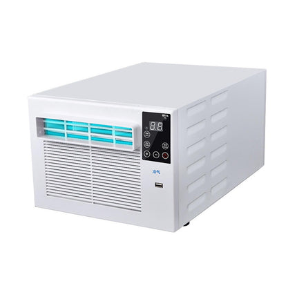 CLUB BOLLYWOOD 1881 BTU Portable Air Conditioner, 550W Cooling, Multi-Purpose, Low Noise Operation, Includes AC Unit, Remote, Exhaust Pipe, Drain Screw, Adapter, Protection Plug, Manual 