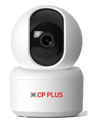 CP PLUS 2MP Full HD Smart Wi-Fi CCTV Home Security Camera | 360° with Pan Tilt | View & Talk | Motion Alert | Night Vision | SD Card (Upto 128 GB), Alexa & Google Support | IR Distance 10mtr | CP-E25A 