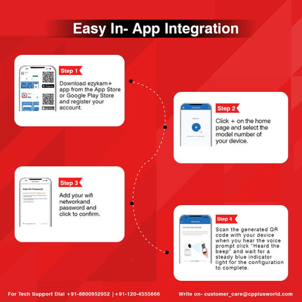 CP PLUS 3 MP Resolution Smart Wi-fi Bulb Security Camera | 360° View | 2 Way Talk | Motion Tracking & Detection Alert | Built-in Siren | Advanced Night Vision | IR Distance 15 Mtr. | CP-T31A 