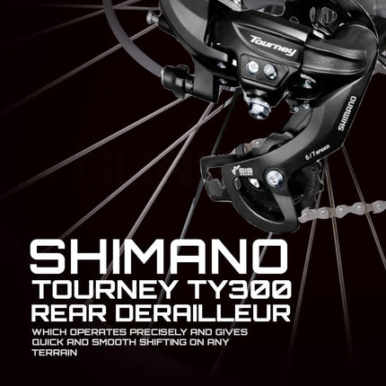 CRADIAC Alpha Lite 21 Speed 6061 Alloy Cycle 29 T 21 Speed Gear Bicycle For Men With Front Lockout Suspension & Dual Disc Brake Mountain Bike | Ideal For 15+ Years, Unisex, 18 Inch, Militorygreen 