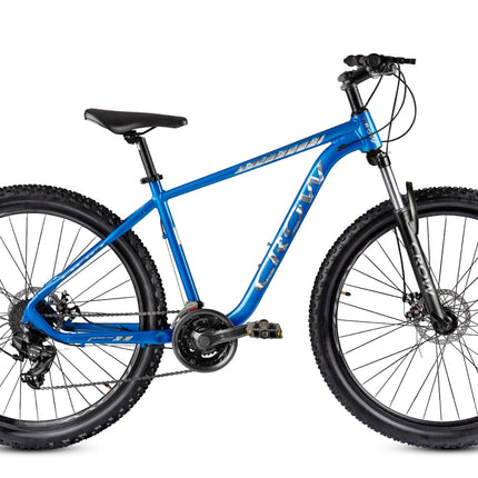 CROW - Fusion 21 Speed | 6061 Light Weight Alloy Frame | 21 Speed Gear Cycle | Lockout Suspension | 29" INCH MTB | Disc Brake | Ideal for 15+ Years with 5.8FT + 