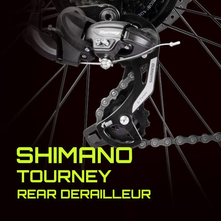 CROW - SPEEDLINER 21 Speed | 700 * 35C Hybrid | 21 Speed Gear Cycle | Dual Disc Brakes | Suspension Fork | HITENSILE Steel Frame | Ideal for Girls/Boys/Men 