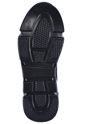 Campus Women Alexa Black And Golden Athletic Running Shoes 