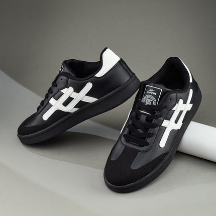 Campus Women Haven Sneakers Blk/Wht - 8Uk/India, Black, 8 UK 