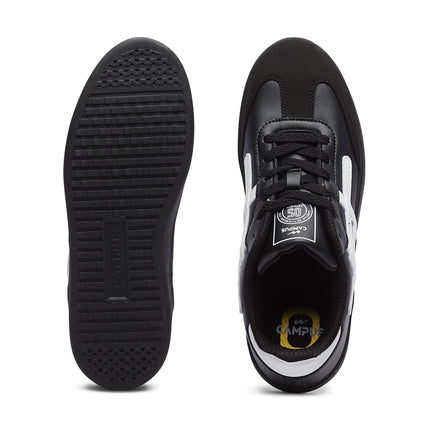 Campus Women Haven Sneakers Blk/Wht - 8Uk/India, Black, 8 UK 