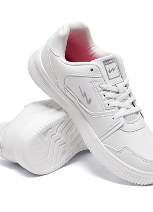 Campus Women's OG L3 Sneakers White Silver Size 5 UK India 