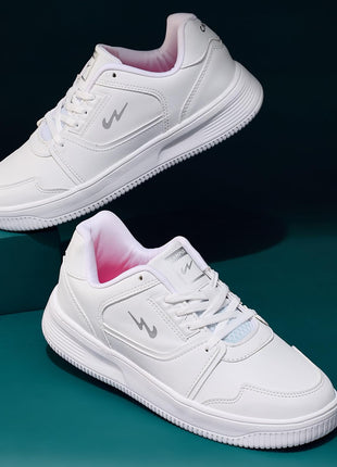 Campus Women's OG L3 Sneakers White Silver Size 5 UK India 