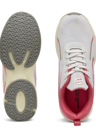 Campus Women's Revi White Pink Running Shoes 5UK 1 Pair 