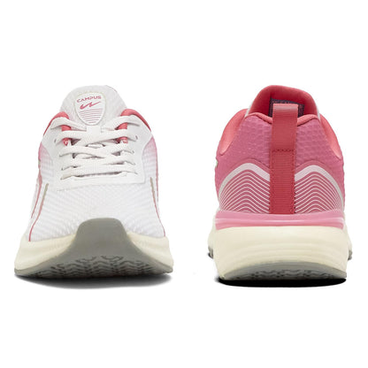 Campus Women's Revi White Pink Running Shoes 5UK 1 Pair 