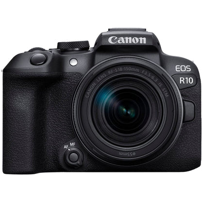Canon EOS R10 24.2MP RF-S18-150 F/3.5-6.3 IS STM Mirrorless Camera (APS-C Sendor, 4K UHD Video) for Wedding & Content Creators - Black 