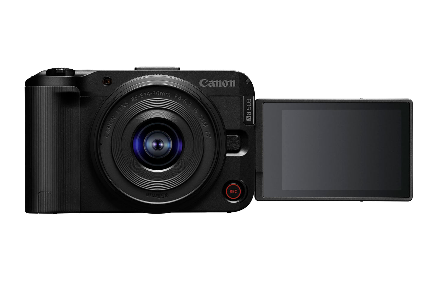 Canon EOS R50 V Mirrorless Camera Kit with RF-S14-30mm F4-6.3 is STM PZ Lens – Black | 24.2 MP APS-C Sensor, 4K Video, Compact Design 