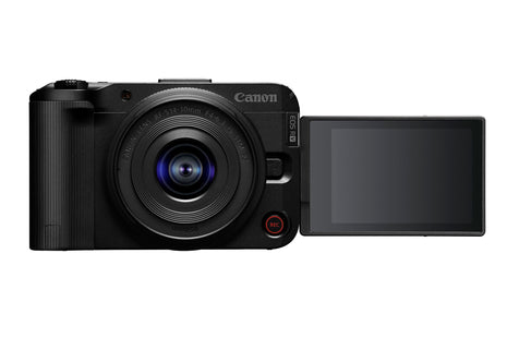 Canon EOS R50 V Mirrorless Camera Kit with RF-S14-30mm F4-6.3 is STM PZ Lens – Black | 24.2 MP APS-C Sensor, 4K Video, Compact Design 