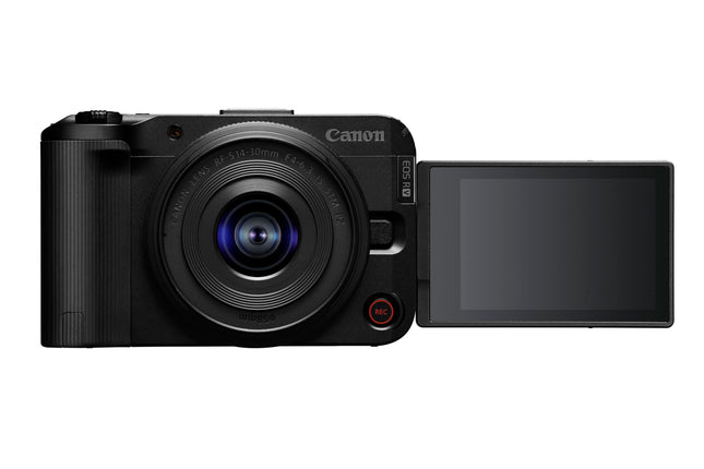 Canon EOS R50 V Mirrorless Camera Kit with RF-S14-30mm F4-6.3 is STM PZ Lens – Black | 24.2 MP APS-C Sensor, 4K Video, Compact Design 