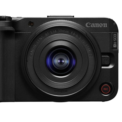 Canon EOS R50 V Mirrorless Camera Kit with RF-S14-30mm F4-6.3 is STM PZ Lens – Black | 24.2 MP APS-C Sensor, 4K Video, Compact Design 