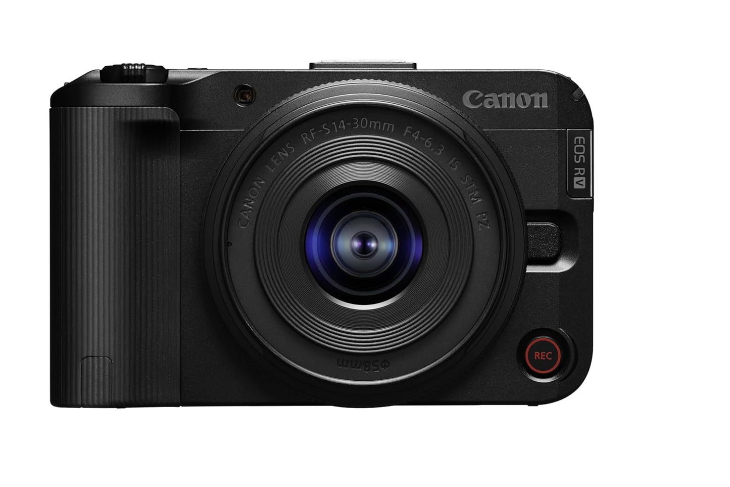 Canon EOS R50 V Mirrorless Camera Kit with RF-S14-30mm F4-6.3 is STM PZ Lens – Black | 24.2 MP APS-C Sensor, 4K Video, Compact Design 