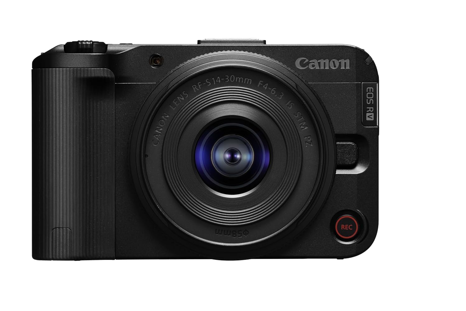 Canon EOS R50 V Mirrorless Camera Kit with RF-S14-30mm F4-6.3 is STM PZ Lens – Black | 24.2 MP APS-C Sensor, 4K Video, Compact Design 
