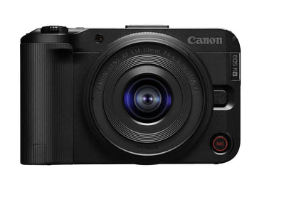 Canon EOS R50 V Mirrorless Camera Kit with RF-S14-30mm F4-6.3 is STM PZ Lens – Black | 24.2 MP APS-C Sensor, 4K Video, Compact Design 