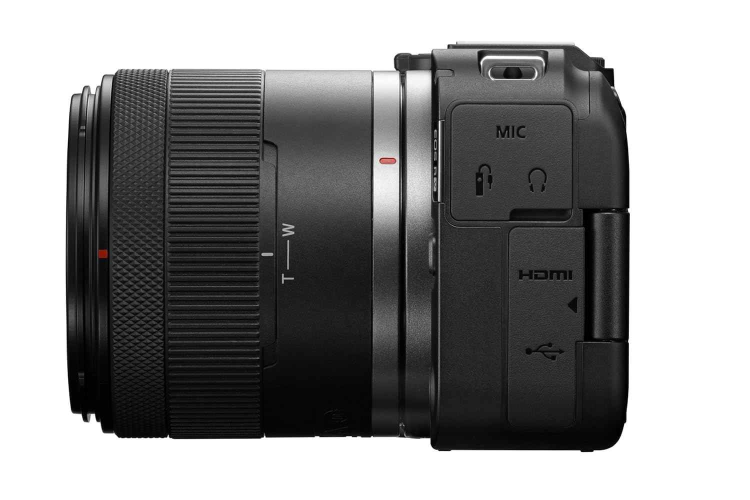 Canon EOS R50 V Mirrorless Camera Kit with RF-S14-30mm F4-6.3 is STM PZ Lens – Black | 24.2 MP APS-C Sensor, 4K Video, Compact Design 