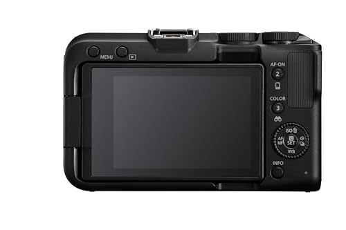 Canon EOS R50 V Mirrorless Camera Kit with RF-S14-30mm F4-6.3 is STM PZ Lens – Black | 24.2 MP APS-C Sensor, 4K Video, Compact Design 