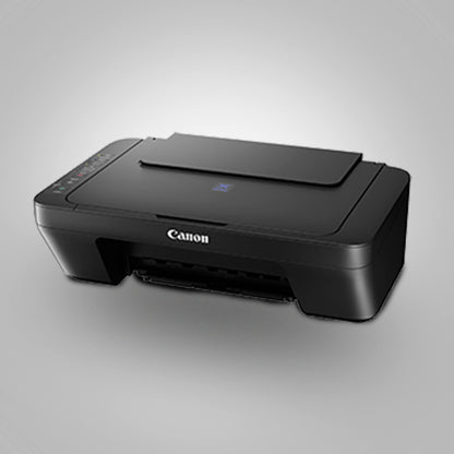 Canon PIXMA E470 All in One (Print, Scan, Copy) WiFi Ink Efficient Colour Printer for Home 