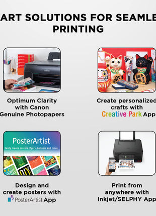 Canon PIXMA MegaTank G4770 All-in-one (Print, Scan, Copy) Wireless Inktank Printer with ADF and Fax 