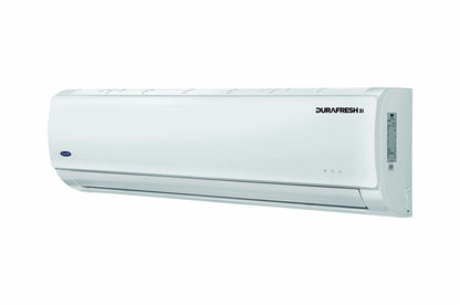 Carrier 3 Star Copper 12K Durafresh Inverter Split AC - 1 Ton (White) 