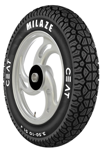 Ceat Milaze X5 90/100-10 53J Tubeless Scooter Tyre,Front or Rear 