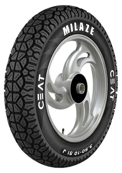 Ceat Milaze X5 90/100-10 53J Tubeless Scooter Tyre,Front or Rear 