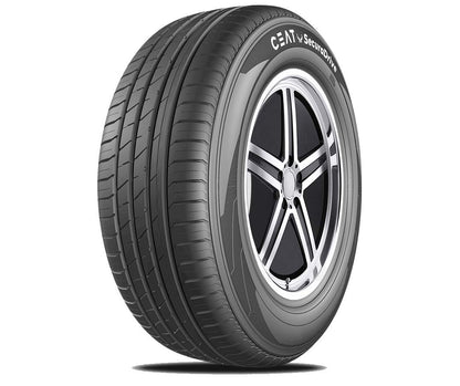 Ceat SecuraDrive 215/60 R16 95H Tubeless Car Tyre,Black,Medium 