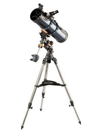 Celestron AstroMaster 130 EQ Motor Drive Telescope (Black) 