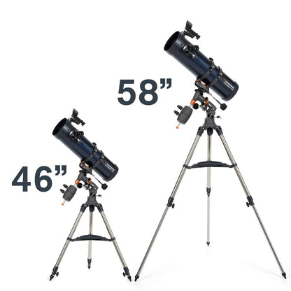 Celestron AstroMaster 130 EQ Motor Drive Telescope (Black) 