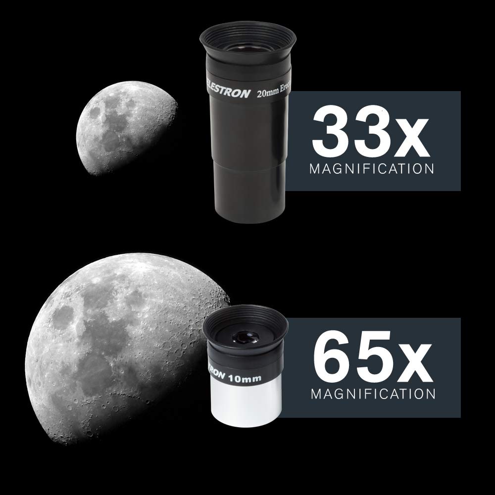 Celestron AstroMaster 130 EQ Motor Drive Telescope (Black) 