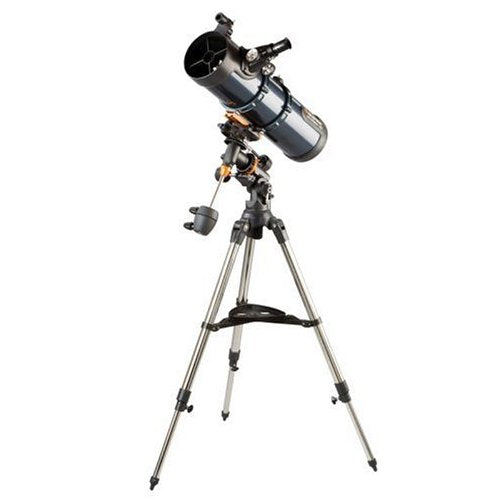 Celestron AstroMaster 130 EQ Motor Drive Telescope (Black) 
