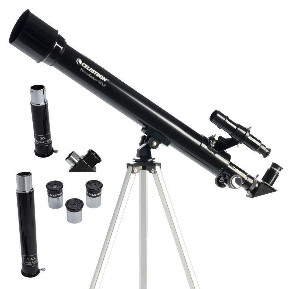 Celestron PowerSeeker 50 AZ Refractor Telescope 