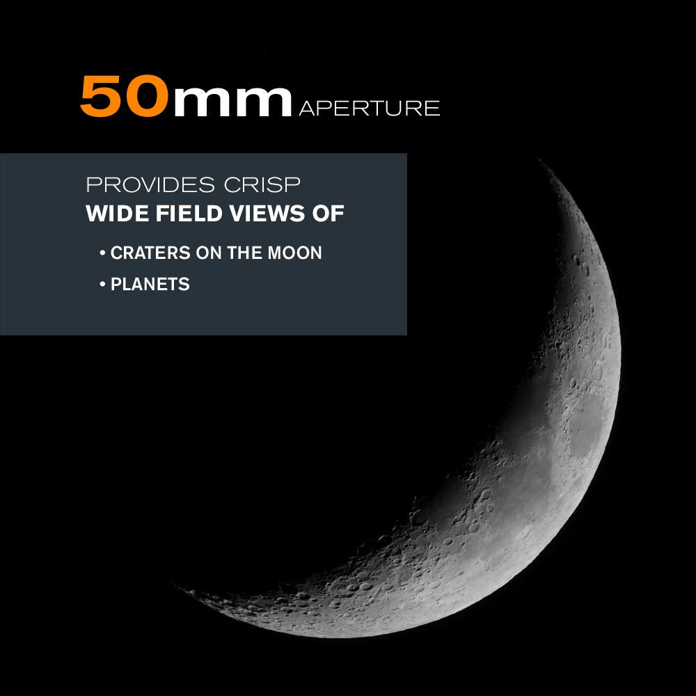 Celestron PowerSeeker 50 AZ Refractor Telescope 