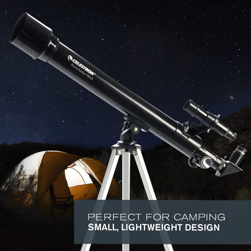 Celestron PowerSeeker 50 AZ Refractor Telescope 