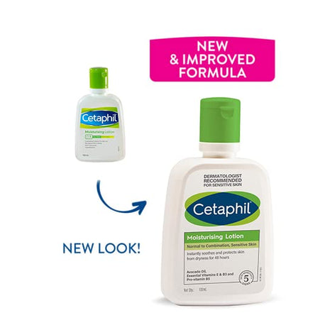 Cetaphil Gentle Skin Cleanser, 125 Ml & Moisturising Lotion 100 Ml 