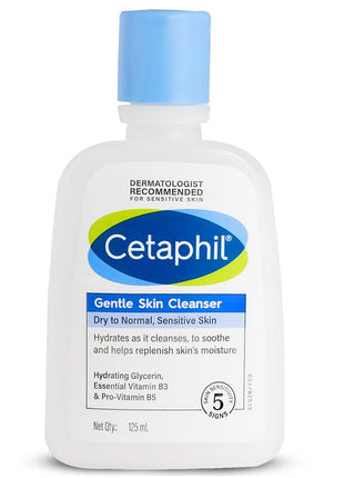 Cetaphil Gentle Skin Cleanser, 125 Ml & Moisturising Lotion 100 Ml 