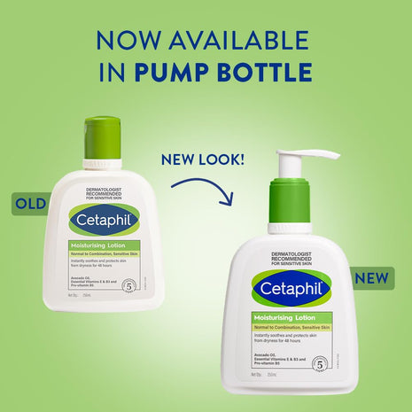 Cetaphil Moisturising Lotion for Face & Body, Normal to dry skin,250 ml 