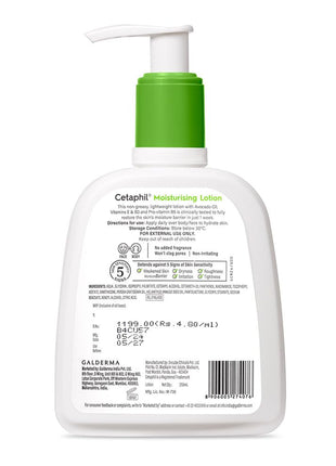 Cetaphil Moisturising Lotion for Face & Body, Normal to dry skin,250 ml 