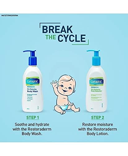 Cetaphil Restoraderm Body Moisturizer, Shea Butter, 295 ml 