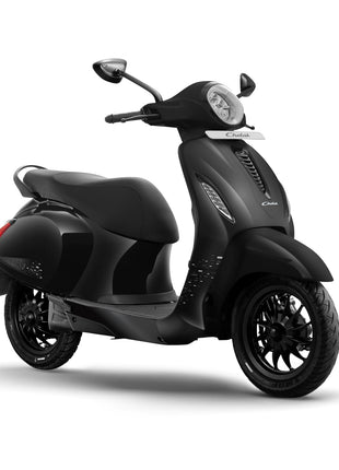 Chetak 2903 by Bajaj Auto High Speed Electric Scooter Black with Charger Ex-Showroom 