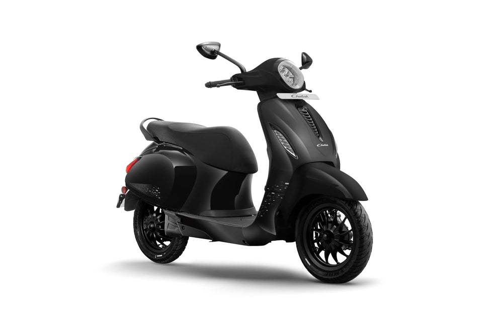 Chetak 2903 by Bajaj Auto High Speed Electric Scooter Black with Charger Ex-Showroom