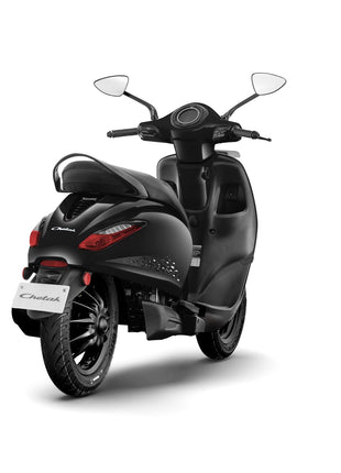 Chetak 2903 by Bajaj Auto High Speed Electric Scooter Black with Charger Ex-Showroom 