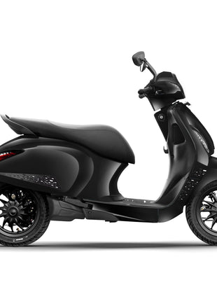 Chetak 2903 by Bajaj Auto High Speed Electric Scooter Black with Charger Ex-Showroom 