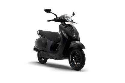 Chetak 3501 by Bajaj Auto High Speed Electric Scooter with charger - Brooklyn Black - Ex-Showroom 