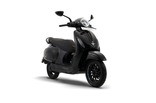 Chetak 3501 by Bajaj Auto High Speed Electric Scooter with charger - Brooklyn Black - Ex-Showroom 