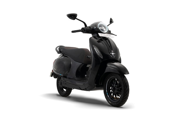 Chetak 3501 by Bajaj Auto High Speed Electric Scooter with charger - Brooklyn Black - Ex-Showroom 